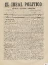 [Issue] Ideal político, El (Murcia). 5/7/1871.