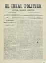 [Issue] Ideal político, El (Murcia). 10/9/1871.