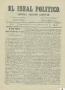 [Issue] Ideal político, El (Murcia). 10/11/1871.