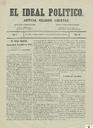 [Issue] Ideal político, El (Murcia). 30/11/1871.