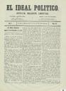 [Issue] Ideal político, El (Murcia). 15/12/1871.