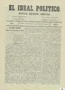 [Issue] Ideal político, El (Murcia). 20/12/1871.