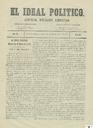 [Issue] Ideal político, El (Murcia). 20/1/1872.