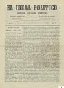 [Issue] Ideal político, El (Murcia). 5/4/1872.