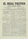 [Issue] Ideal político, El (Murcia). 5/5/1872.