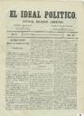 [Issue] Ideal político, El (Murcia). 5/9/1872.