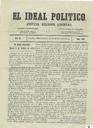 [Issue] Ideal político, El (Murcia). 5/10/1872.