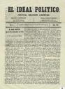 [Ejemplar] Ideal político, El (Murcia). 10/11/1872.