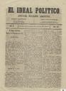 [Issue] Ideal político, El (Murcia). 5/12/1872.