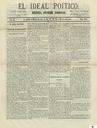 [Issue] Ideal político, El (Murcia). 25/6/1873.