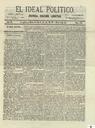 [Issue] Ideal político, El (Murcia). 30/8/1873.