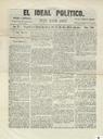 [Issue] Ideal político, El (Murcia). 5/1/1874.