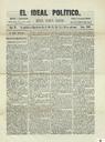 [Issue] Ideal político, El (Murcia). 5/4/1874.