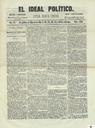 [Issue] Ideal político, El (Murcia). 15/4/1874.