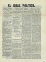 [Issue] Ideal político, El (Murcia). 20/5/1874.