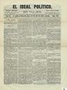 [Issue] Ideal político, El (Murcia). 30/6/1874.