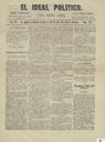 [Issue] Ideal político, El (Murcia). 10/11/1874.