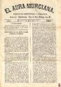 [Ejemplar] Aura Murciana, El (Murcia). 8/2/1871.