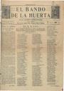 [Ejemplar] Bando de la Huerta, El (Murcia). 14/4/1935.