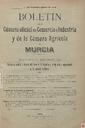 [Ejemplar] Bol. Cám. Comer. e Indus. y Cám. Agrícola de Murcia (Murcia). 1/9/1905.