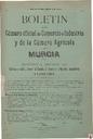 [Ejemplar] Bol. Cám. Comer. e Indus. y Cám. Agrícola de Murcia (Murcia). 1/11/1905.