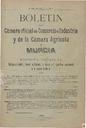 [Ejemplar] Bol. Cám. Comer. e Indus. y Cám. Agrícola de Murcia (Murcia). 14/1/1906.