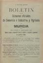 [Ejemplar] Bol. Cám. Comer. e Indus. y Cám. Agrícola de Murcia (Murcia). 30/7/1906.