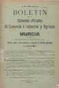 [Ejemplar] Bol. Cám. Comer. e Indus. y Cám. Agrícola de Murcia (Murcia). 30/4/1907.