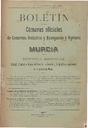 [Ejemplar] Bol. Cám. Comer. e Indus. y Cám. Agrícola de Murcia (Murcia). 30/9/1907.
