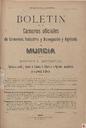 [Ejemplar] Bol. Cám. Comer. e Indus. y Cám. Agrícola de Murcia (Murcia). 31/1/1908.