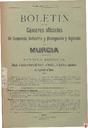 [Issue] Bol. Cám. Comer. e Indus. y Cám. Agrícola de Murcia (Murcia). 31/8/1908.