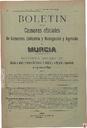 [Issue] Bol. Cám. Comer. e Indus. y Cám. Agrícola de Murcia (Murcia). 30/9/1909.