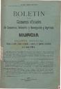 [Ejemplar] Bol. Cám. Comer. e Indus. y Cám. Agrícola de Murcia (Murcia). 30/4/1910.