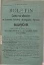[Issue] Bol. Cám. Comer. e Indus. y Cám. Agrícola de Murcia (Murcia). 31/5/1911.