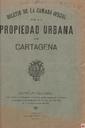 [Ejemplar] Bol. Cámara Oficial Propiedad Urbana de Cartagena (Cartagena). 10/1/1920.