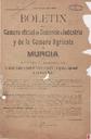 [Ejemplar] Bol. Cámara de Comercio e Industria de Murcia. 1/7/1905.