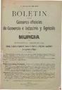 [Issue] Bol. Cámara de Comercio e Industria de Murcia. 31/5/1906.