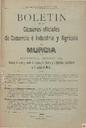 [Ejemplar] Bol. Cámara de Comercio e Industria de Murcia. 30/11/1906.