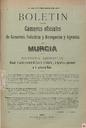 [Ejemplar] Bol. Cámara de Comercio e Industria de Murcia. 30/11/1907.