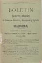 [Ejemplar] Bol. Cámara de Comercio e Industria de Murcia. 30/9/1908.