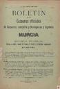 [Issue] Bol. Cámara de Comercio e Industria de Murcia. 30/4/1909.