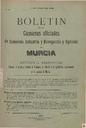[Issue] Bol. Cámara de Comercio e Industria de Murcia. 31/7/1909.