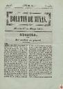[Ejemplar] Boletín de Minas (Murcia). 27/5/1841.