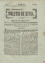 [Issue] Boletín de Minas (Murcia). 8/7/1841.