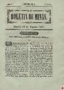 [Issue] Boletín de Minas (Murcia). 19/8/1841.