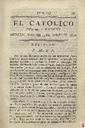 [Ejemplar] Católico instruido en su religión, El (Murcia). 13/6/1820.