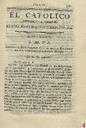 [Issue] Católico instruido en su religión, El (Murcia). 19/12/1820.