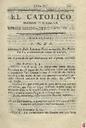 [Issue] Católico instruido en su religión, El (Murcia). 23/12/1820.