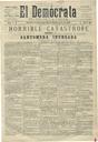 [Ejemplar] Demócrata, El : Diario de la tarde (Murcia). 26/9/1906.