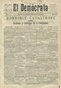 [Ejemplar] Demócrata, El : Diario de la tarde (Murcia). 27/9/1906.